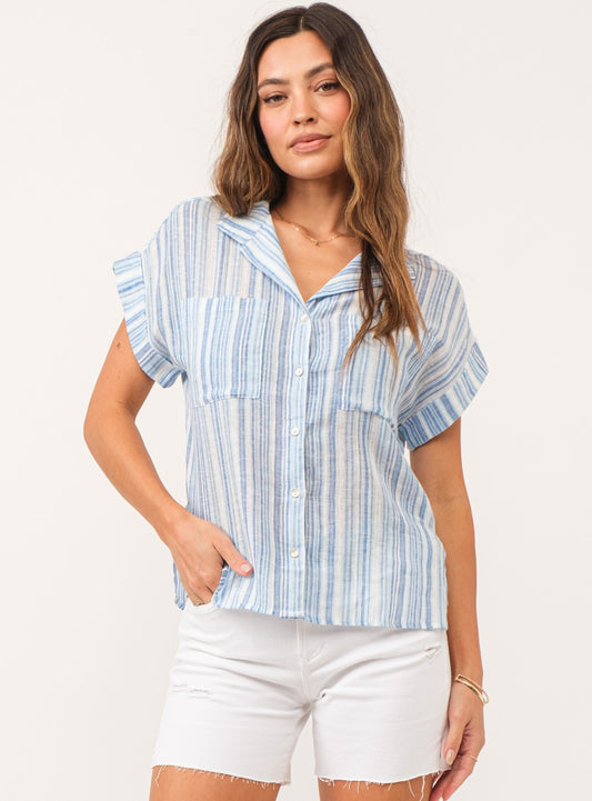 Callie Relaxed Button Down