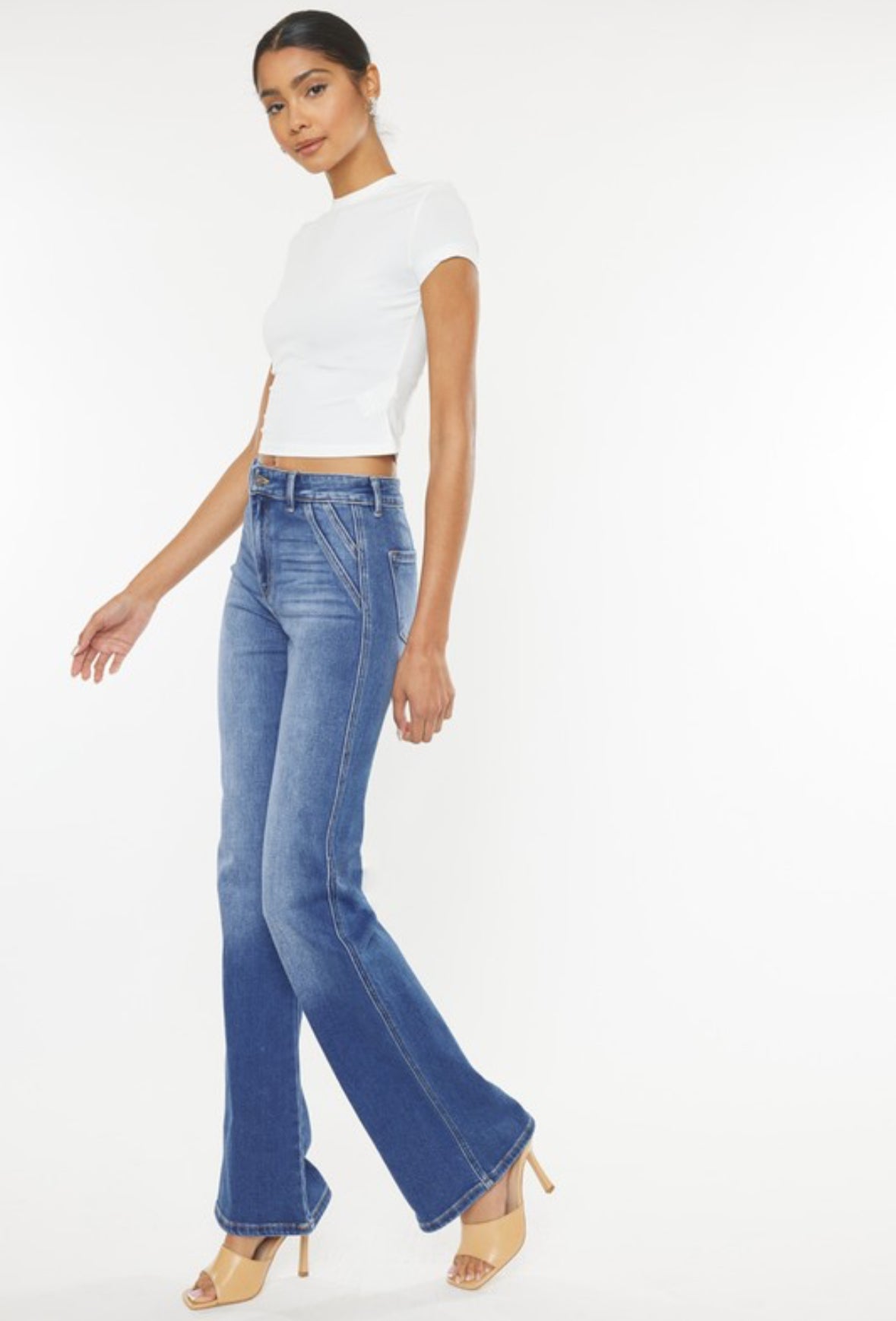 Ultra High Rise Wide Leg Holly Jeans