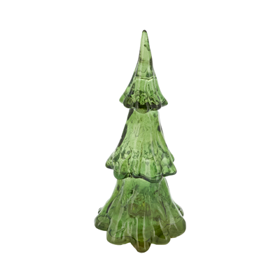 Green Transparent Resin Tree