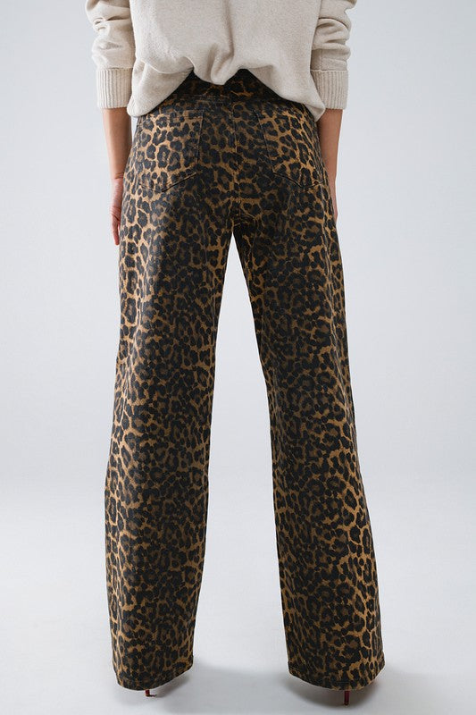 Lux Leopard Print Pants