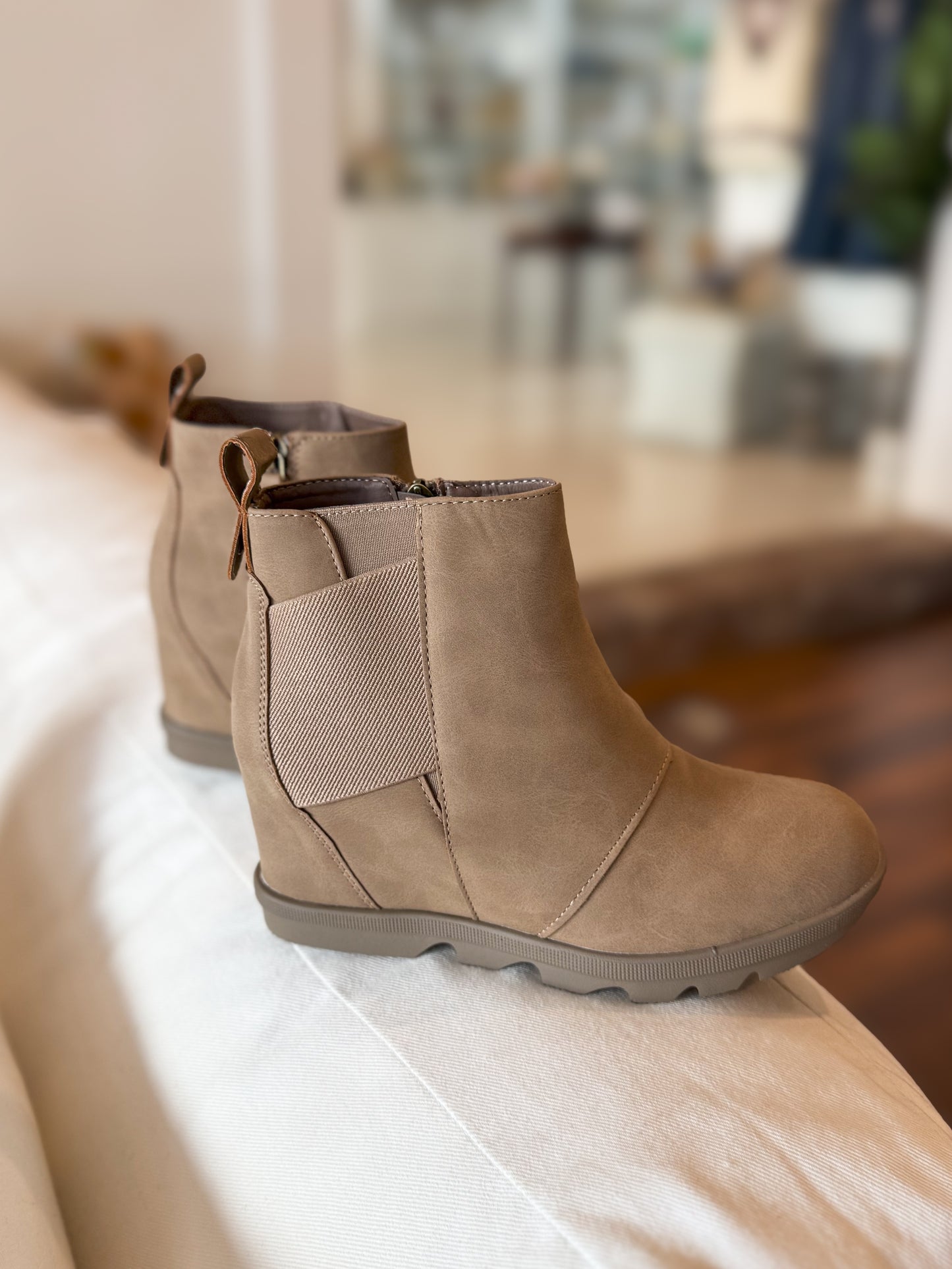 Factor Wedge Bootie