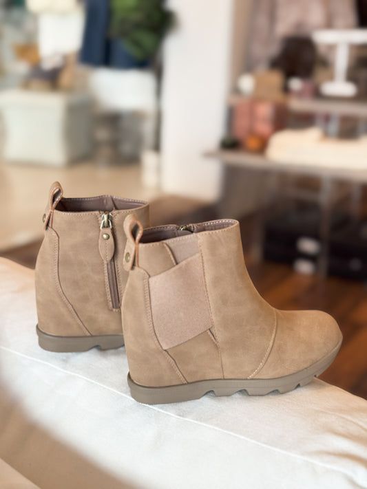 Factor Wedge Bootie